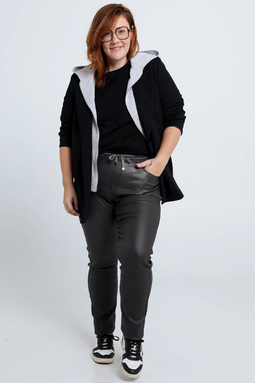 Jegging slim Lolly en coton-Paprika-6