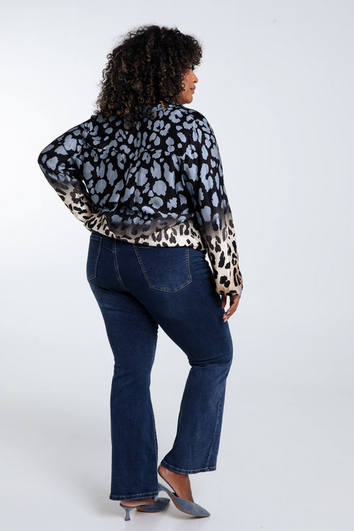 Jegging Lolly flare en jean-Paprika-2