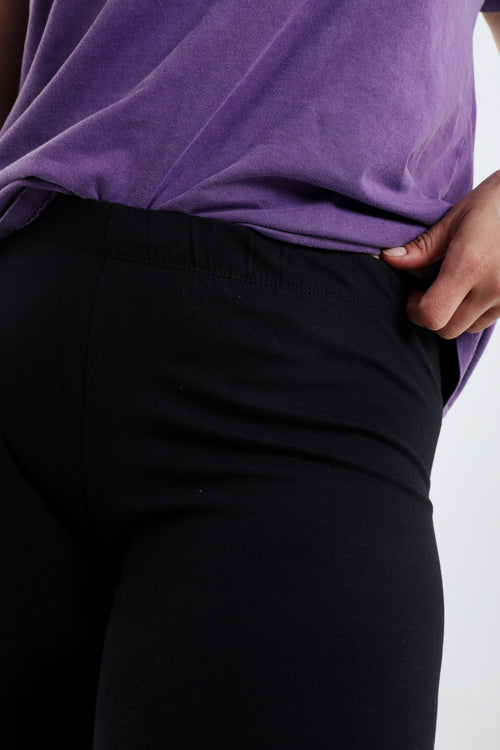 Legging 3/4 en coton bio-Paprika-1