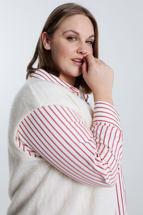 Gilet sans manches uni-Paprika-5