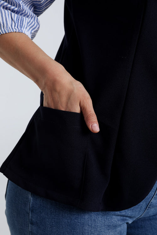 Gilet blazer uni-Paprika-6