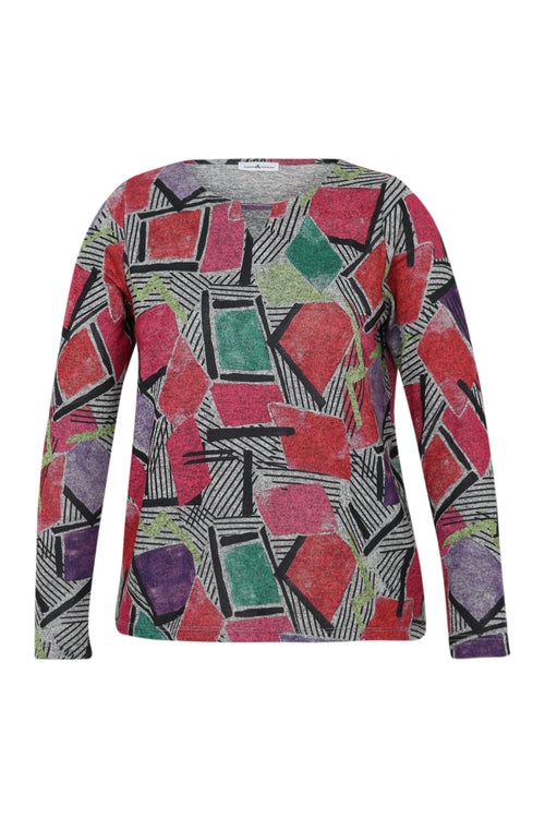 T-shirt imprimé graphique-Paprika-10