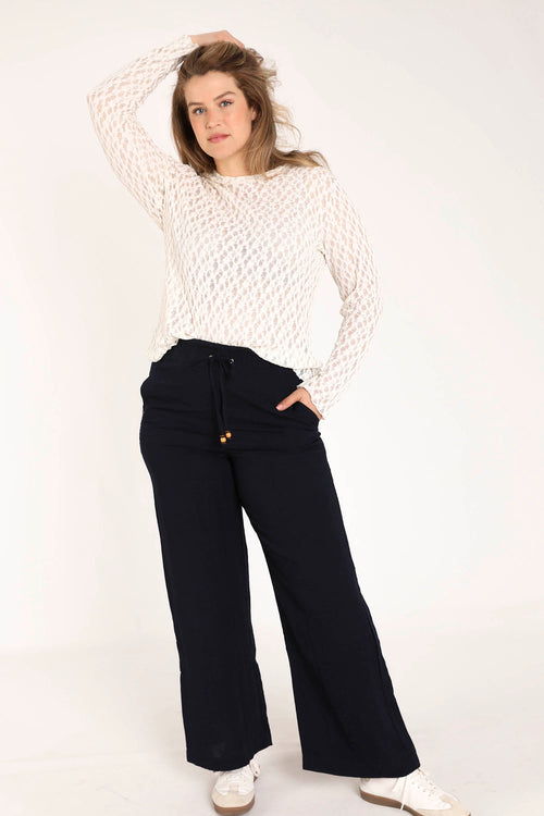 T-shirt en dentelle-Paprika-6