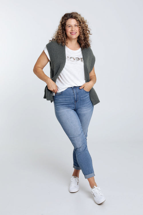 Gilet ouvert-Paprika-8