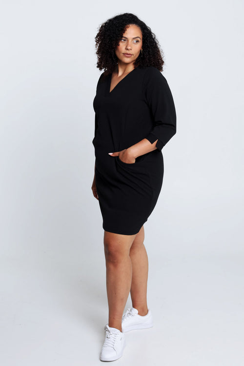 Robe housse unie-Paprika-10