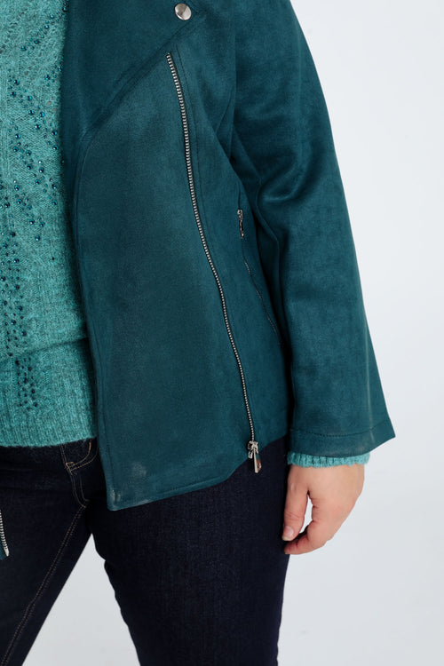 Perfecto uni col bouclette-Paprika-5