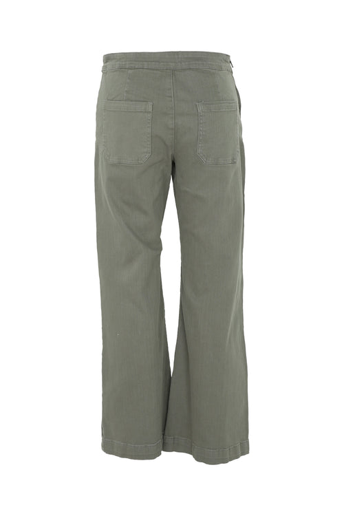 Pantalon Palazzo avec 6 boutons-Paprika-9