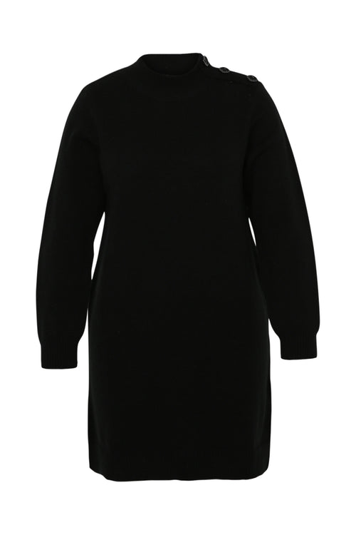 Robe pull unie-Paprika-10