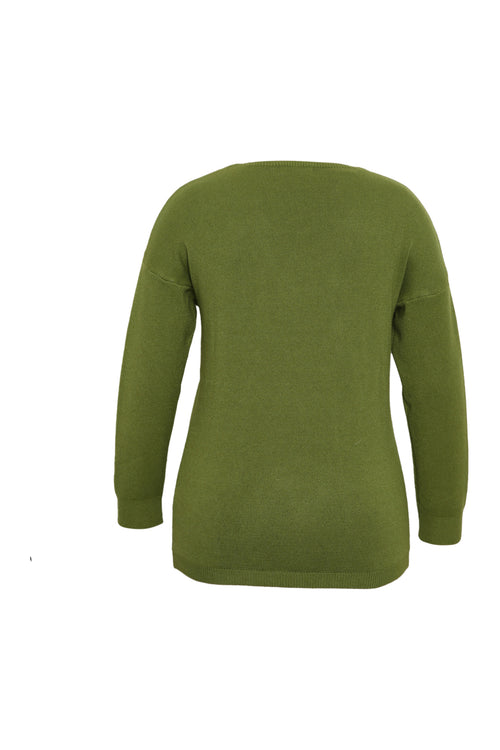 Pull en viscose uni-Paprika-2