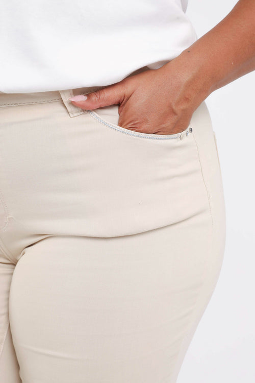 Pantalon slim Louise 7/8-Paprika-4