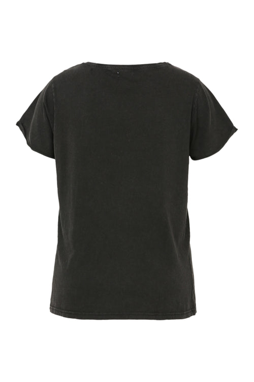 T-shirt Freedom en coton-Paprika-9