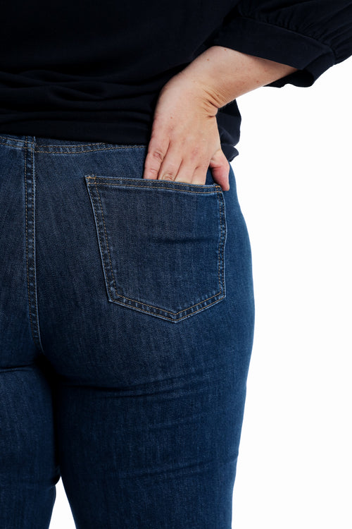 Jeans bootleg L34 Lara-Paprika-5