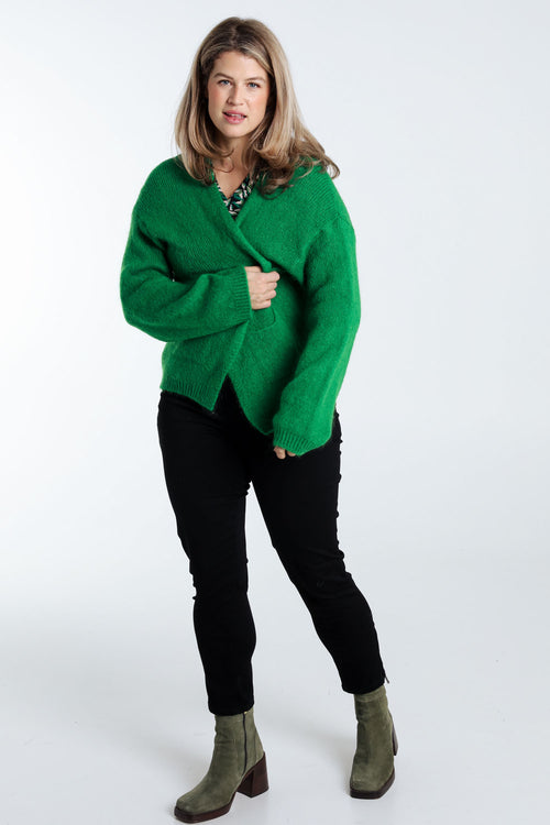 Cardigan uni-Paprika-7