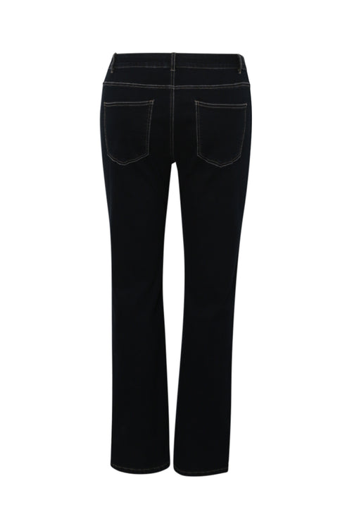 Jeans droit Mia avec broderies-Paprika-11