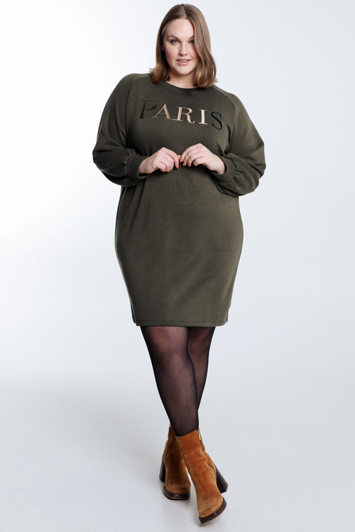 Robe sweat broderie Paris-Paprika-9