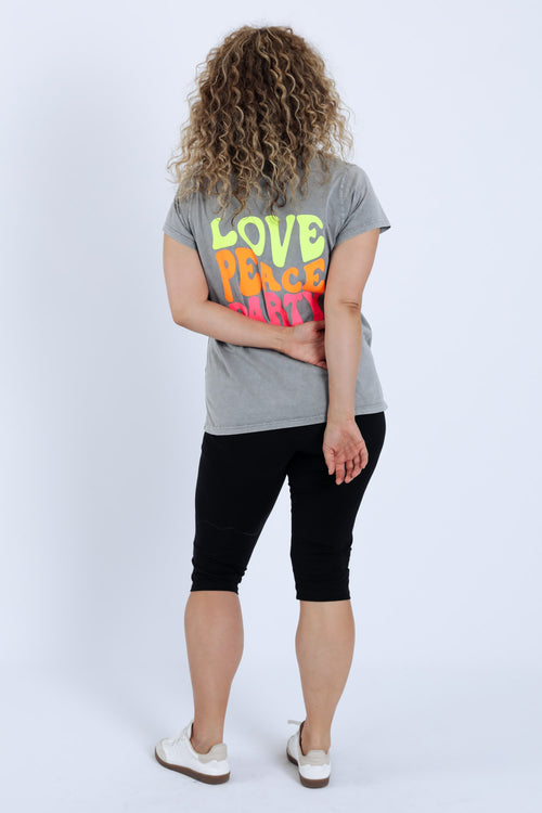 Corsaire legging en coton uni-Paprika-2