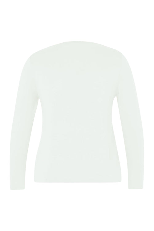 T-shirt basique uni en viscose-Paprika-2