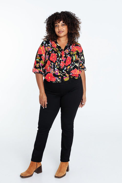 Jegging slim Lolly L32 en coton bio-Paprika-9