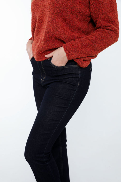 Jeans slim Louise 7/8-Paprika-5