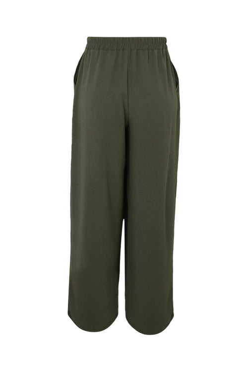 Pantalon fluide uni-Paprika-11