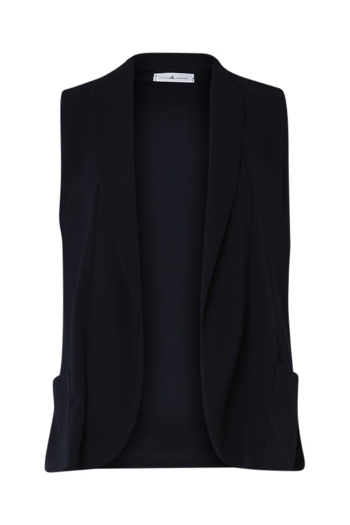 Gilet blazer uni-Paprika-10