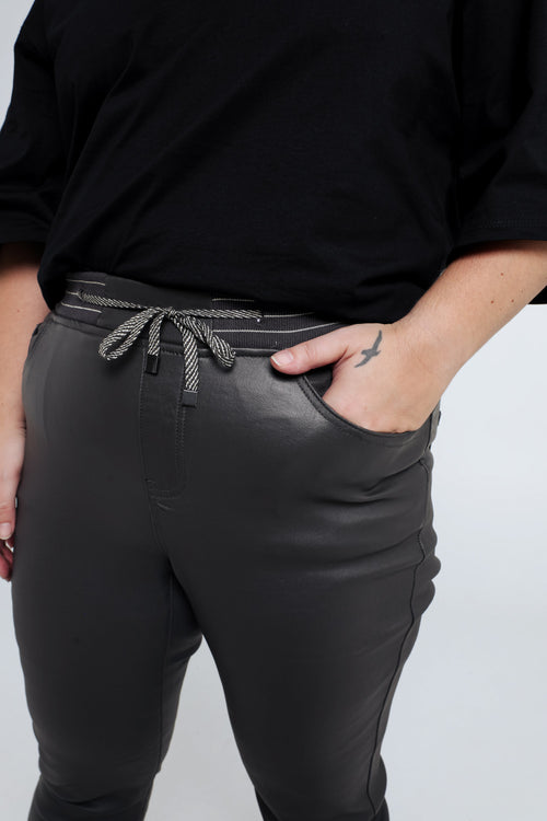 Jegging slim Lolly en coton-Paprika-3