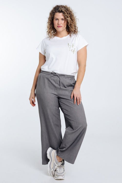 T-shirt en coton brodé Love-Paprika-9