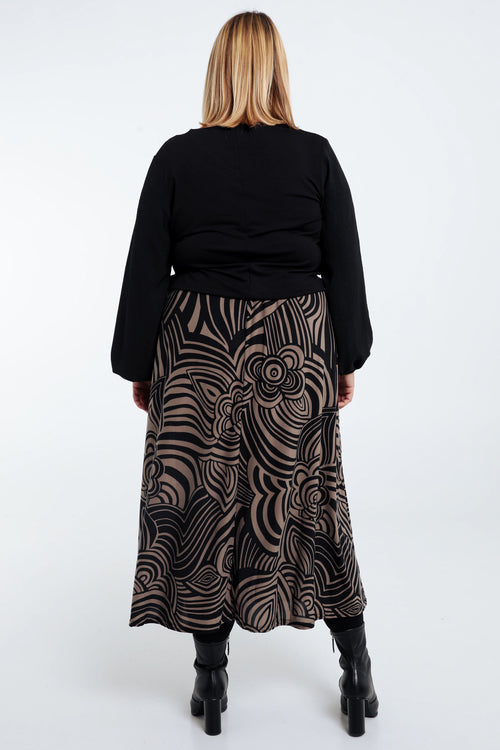 Jupe fendue-Paprika-2