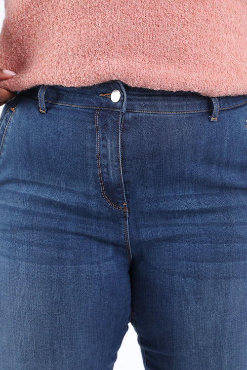 Jeans 7/8 avec revers-Paprika-6