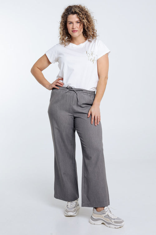 T-shirt en coton brodé Love-Paprika-8