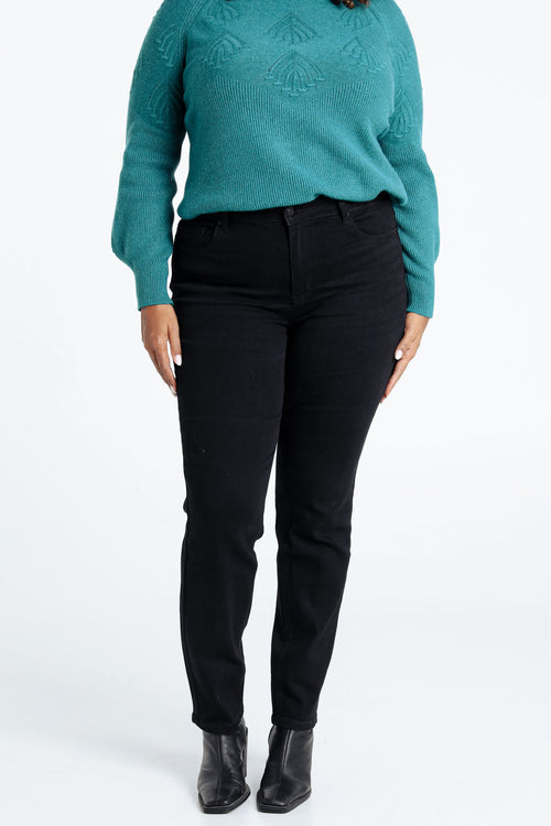 Jeans slim Louise L32-Paprika-3