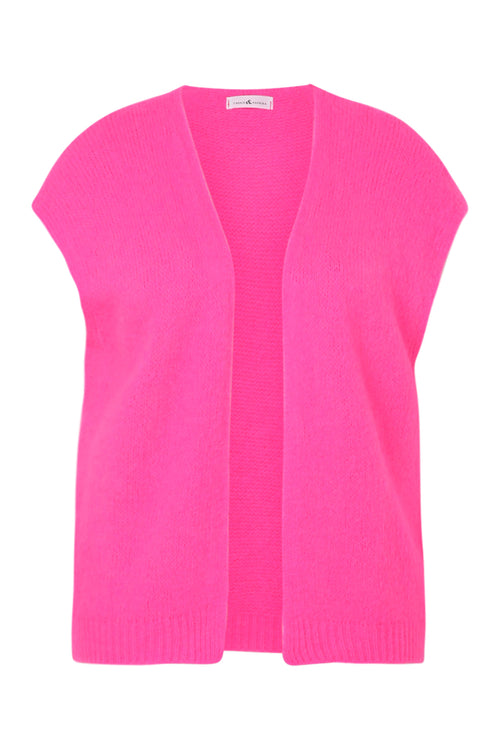 Gilet sans manches uni-Paprika-10