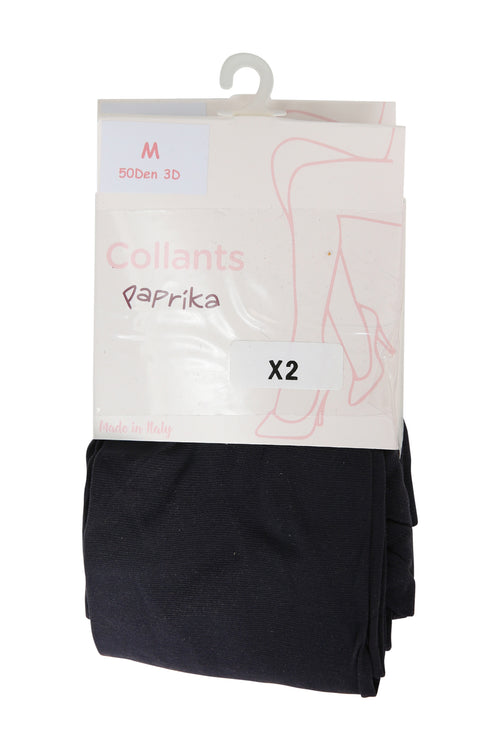 Pack de 2 collants 50 DEN-Paprika-1