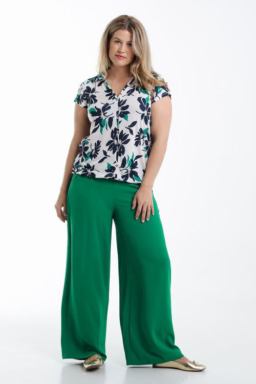 T-shirt imprimé floral-Paprika-9