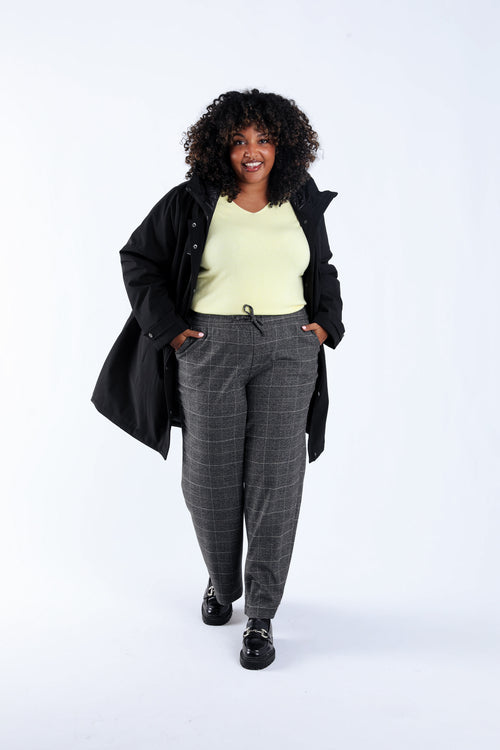 Parka unie avec capuche-Paprika-9