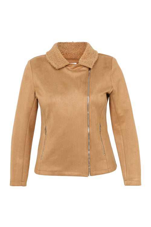 Perfecto uni col bouclette-Paprika-10