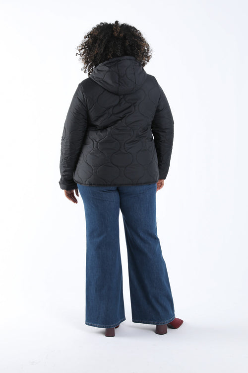 Doudoune courte unie-Paprika-2