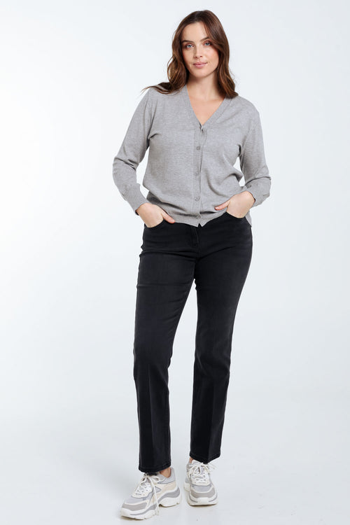 Cardigan uni-Paprika-7