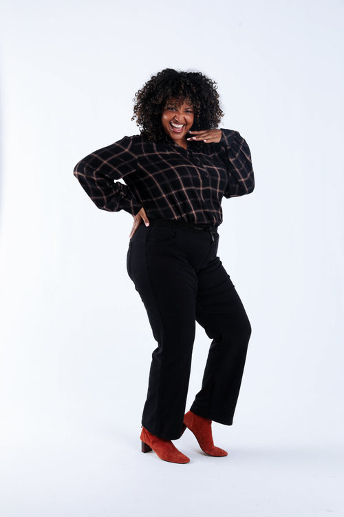 Jegging Lolly droit uni-Paprika-6