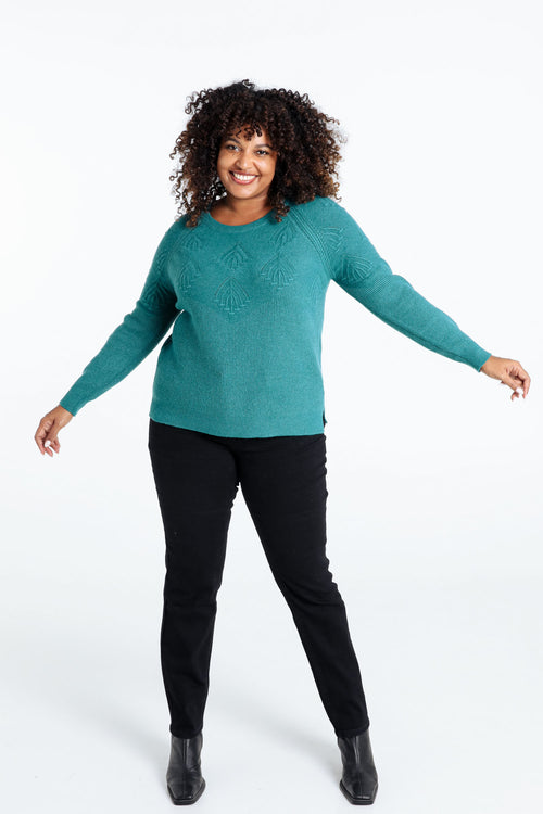 Pul à col rond-Paprika-7