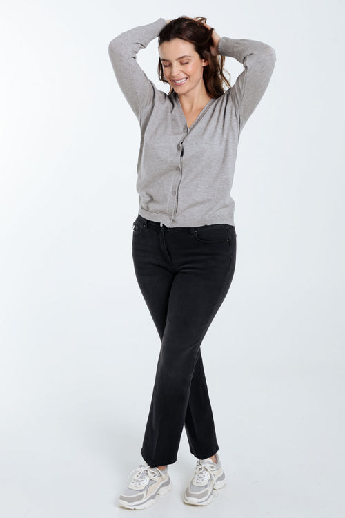 Cardigan uni-Paprika-8