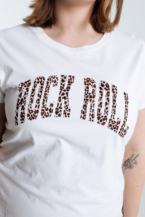 T-shirt en coton Rock Roll-Paprika-5