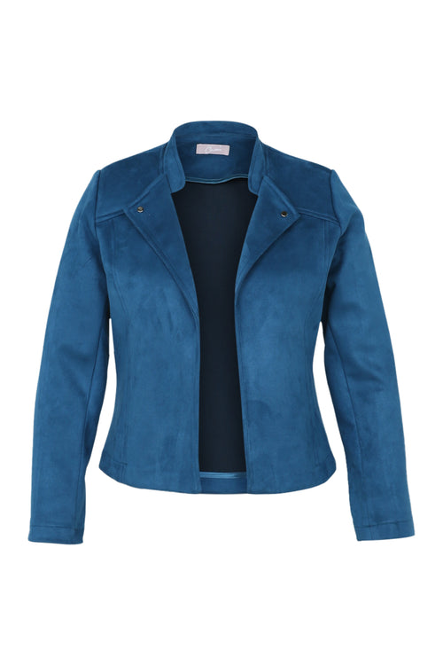 Veste effet suédine-Paprika-10