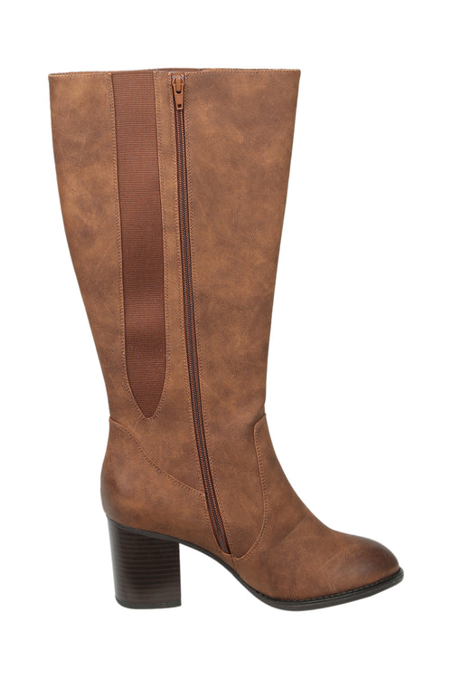 Bottes classiques à talons-Paprika-12