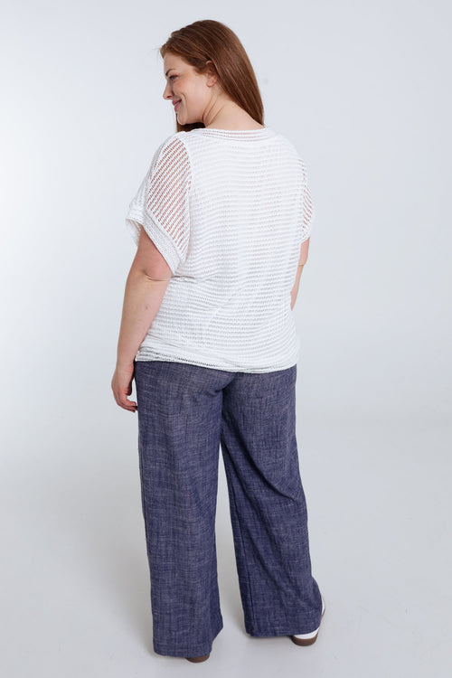 T-shirt filet uni-Paprika-2