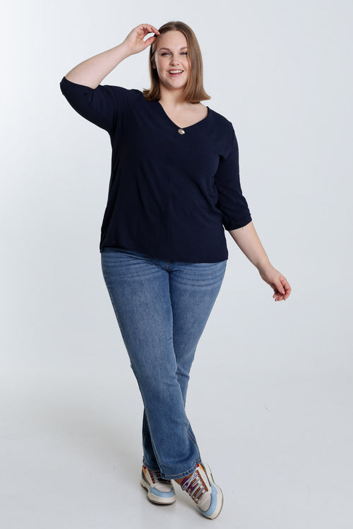 Blouse unie-Paprika-7