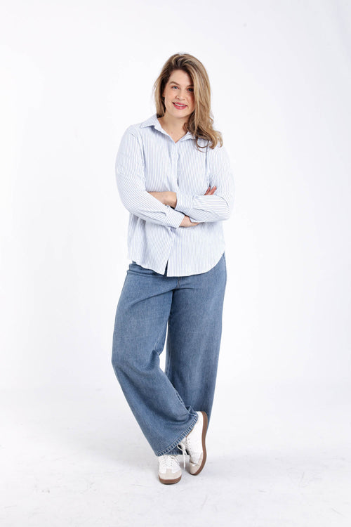 Chemisier rayé-Paprika-9