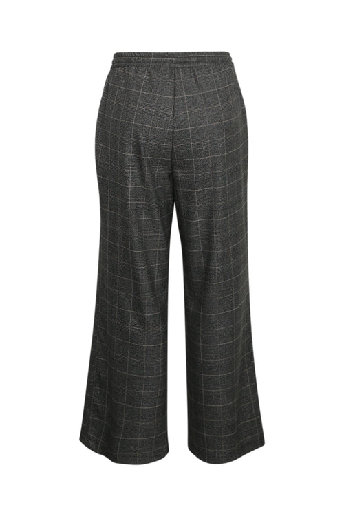 Pantalon imprimé carreaux-Paprika-3