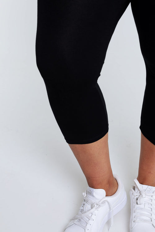 Legging 7/8 en viscose-Paprika-5