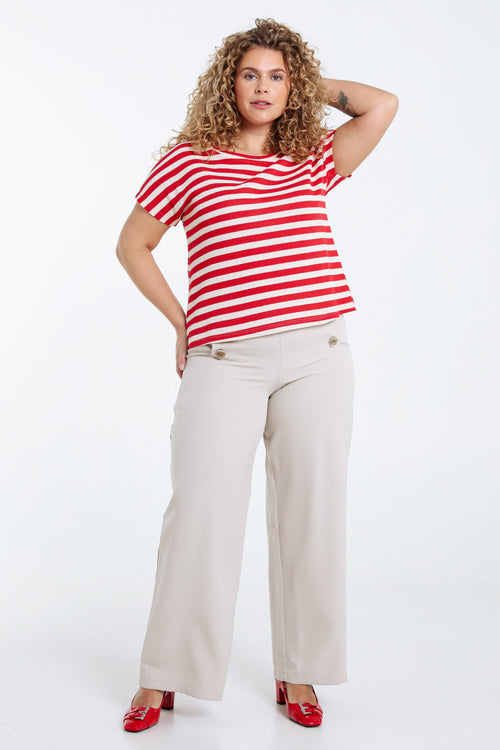 T-shirt marinière-Paprika-8